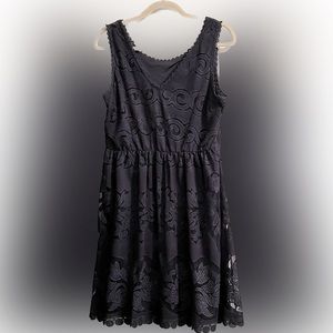 Navy blue Lace dress